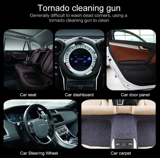 Car Interior Cleaning Gun – Tornado Air Cleaning Tool